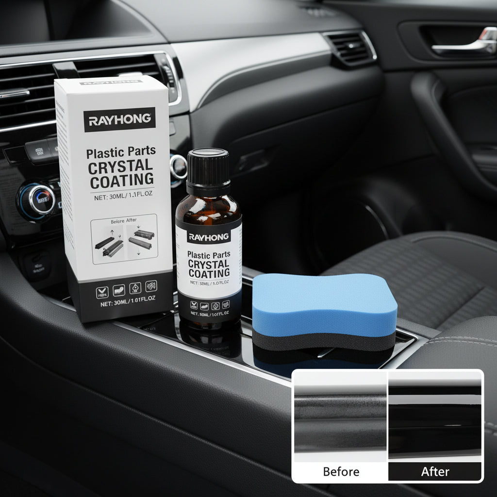 Revitalize Your Car's Plastics with Our 30ml Crystal Coating Restorer ā Easy Application for Long-Lasting Protection!
